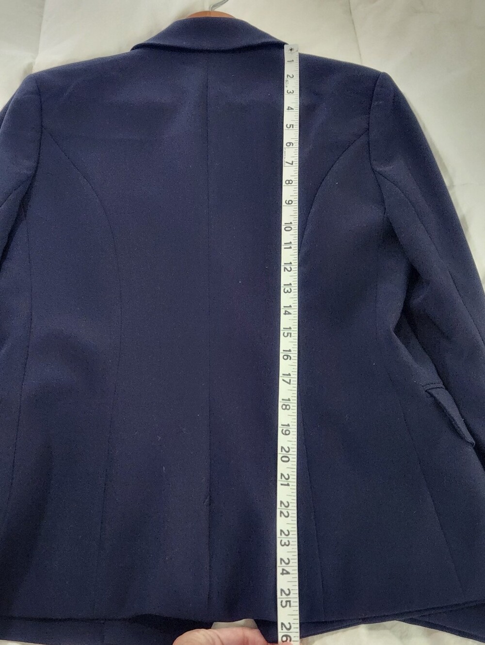L'AGENCE Kenzie Double Breasted Blazer MIDNIGHT Size 6 - Picture 11 of 11
